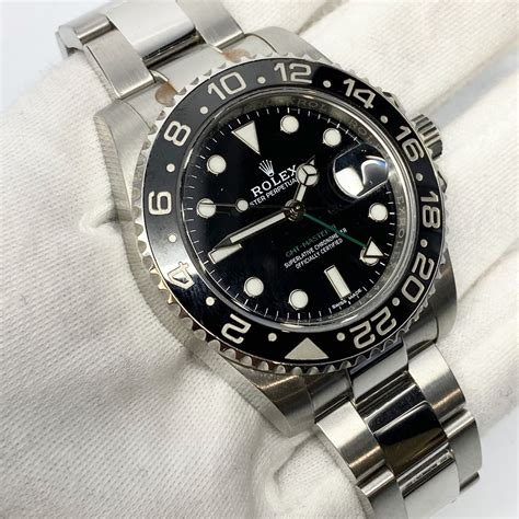 rolex gmt master ii 11670 ln|rolex gmt black bezel.